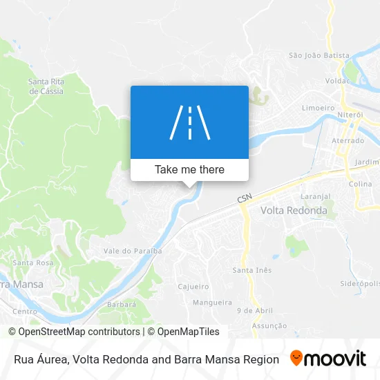 Rua Áurea map