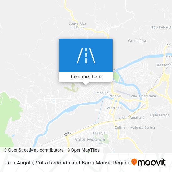Rua Ângola map