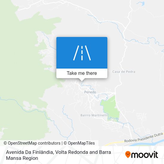 Avenida Da Finlândia map
