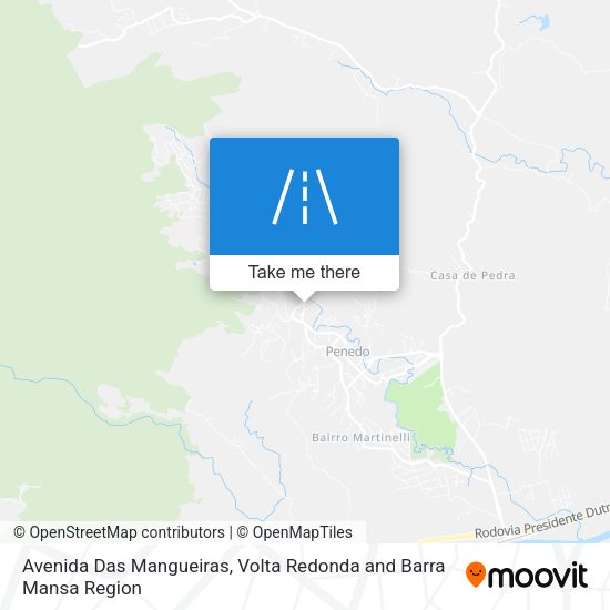 Avenida Das Mangueiras map