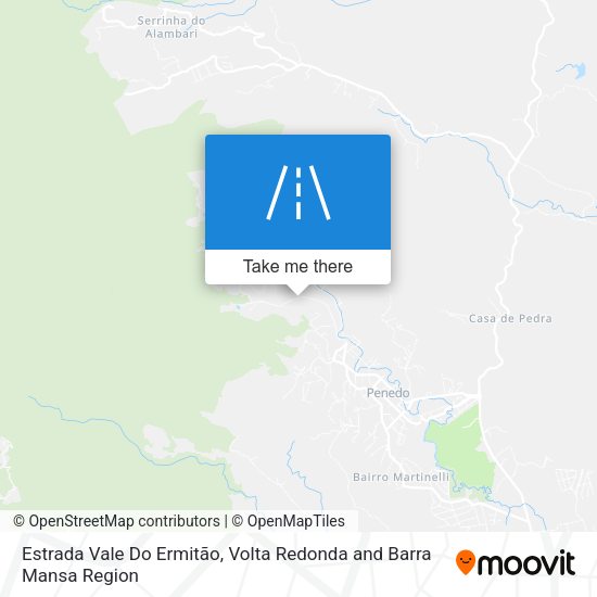 Estrada Vale Do Ermitão map