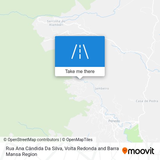 Rua Ana Cândida Da Silva map
