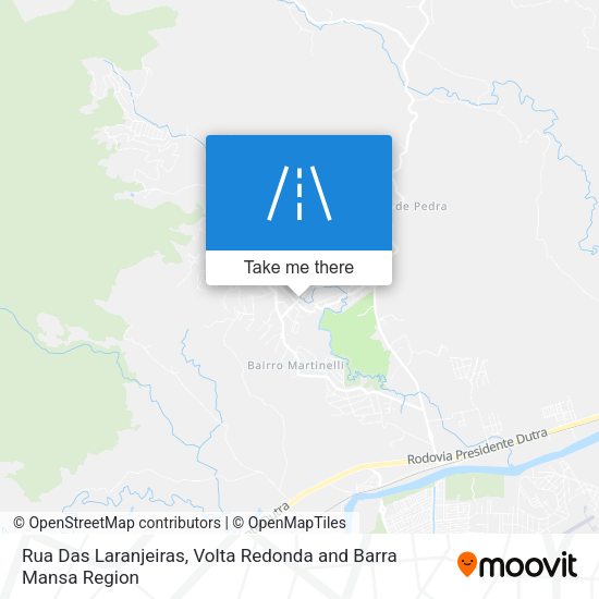 Rua Das Laranjeiras map