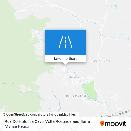 Rua Do Hotel La Cave map
