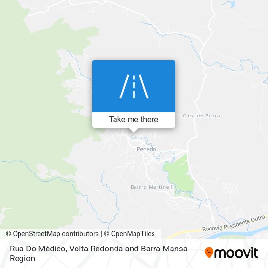 Rua Do Médico map