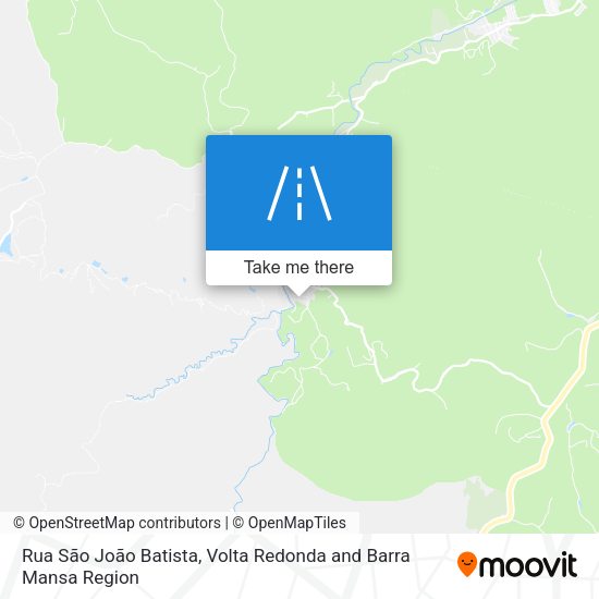 Rua São João Batista map
