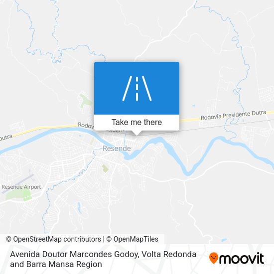 Avenida Doutor Marcondes Godoy map