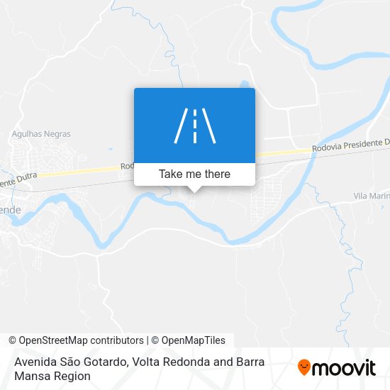 Avenida São Gotardo map