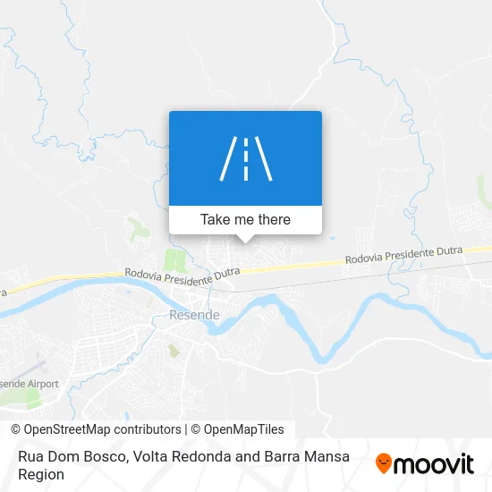 Rua Dom Bosco map