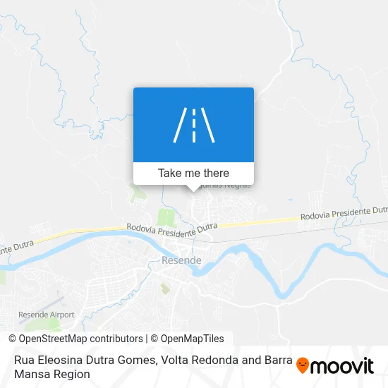 Rua Eleosina Dutra Gomes map