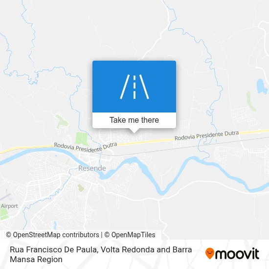 Rua Francisco De Paula map