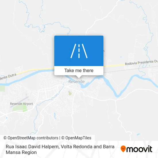 Rua Isaac David Halpern map