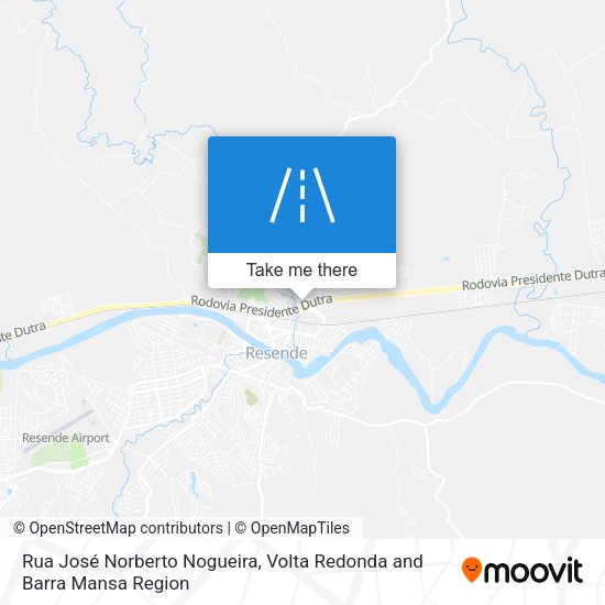 Rua José Norberto Nogueira map