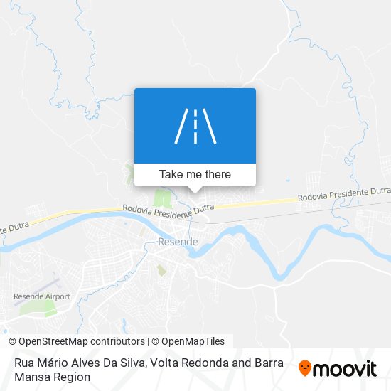 Mapa Rua Mário Alves Da Silva