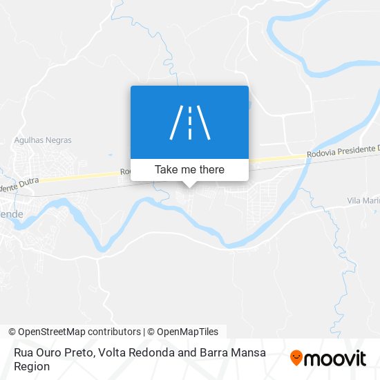 Rua Ouro Preto map