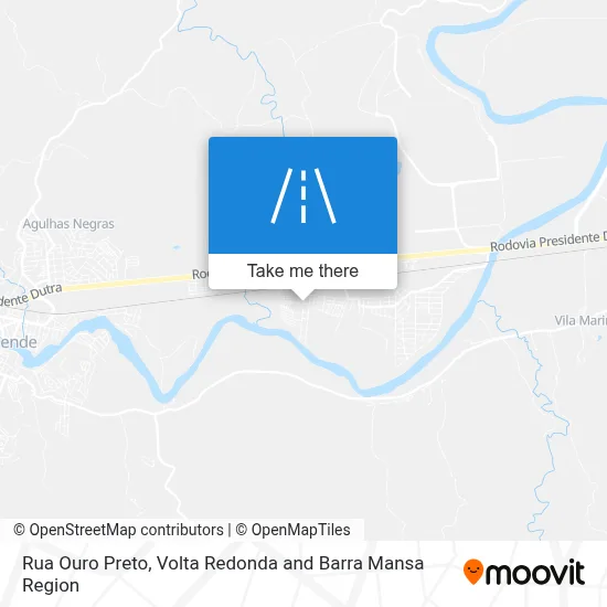 Rua Ouro Preto map