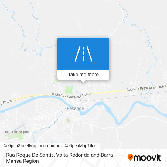 Rua Roque De Santis map