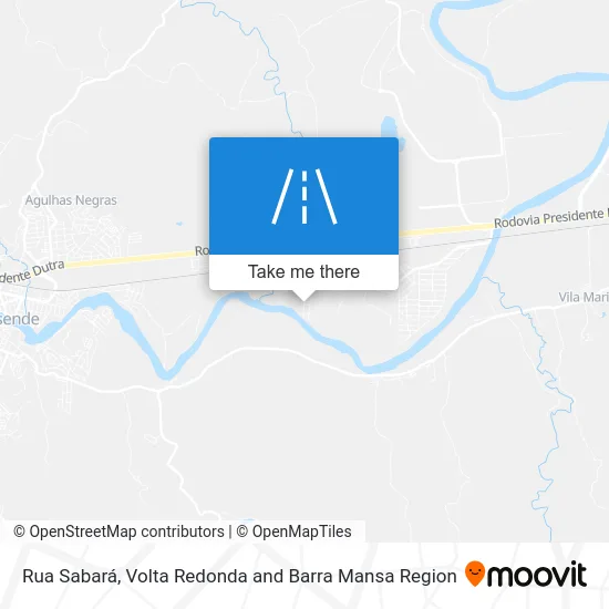 Rua Sabará map