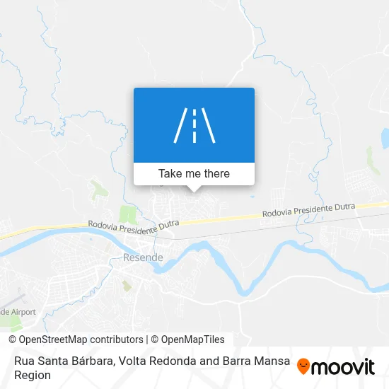 Rua Santa Bárbara map