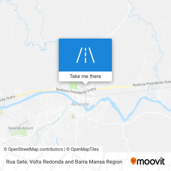 Rua Sete map