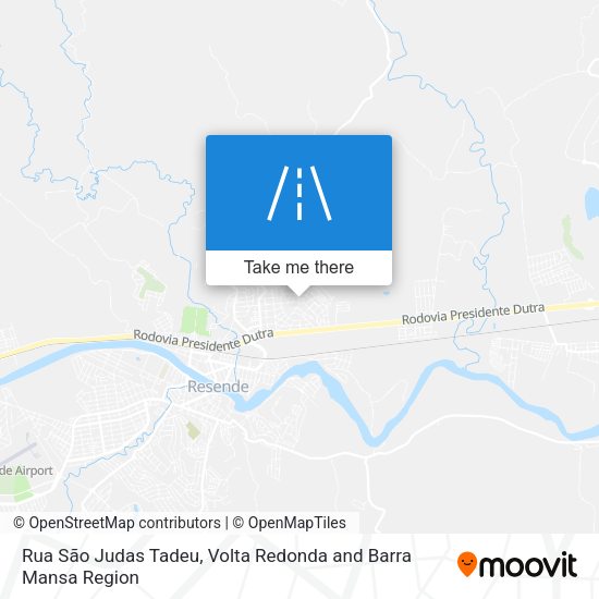 Rua São Judas Tadeu map