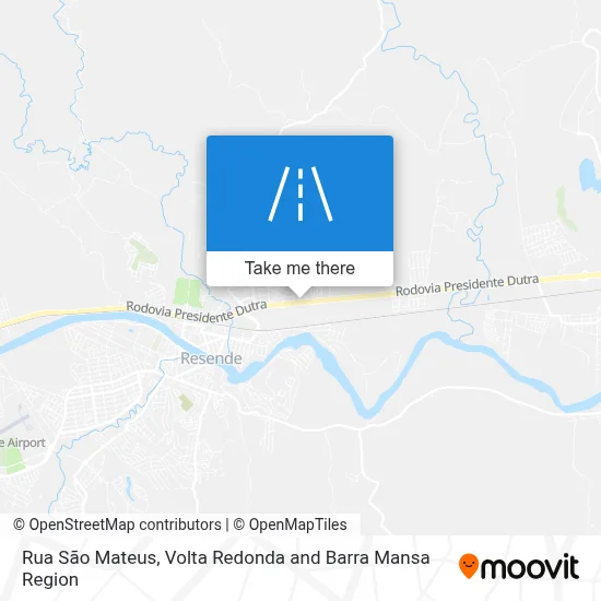 Rua São Mateus map
