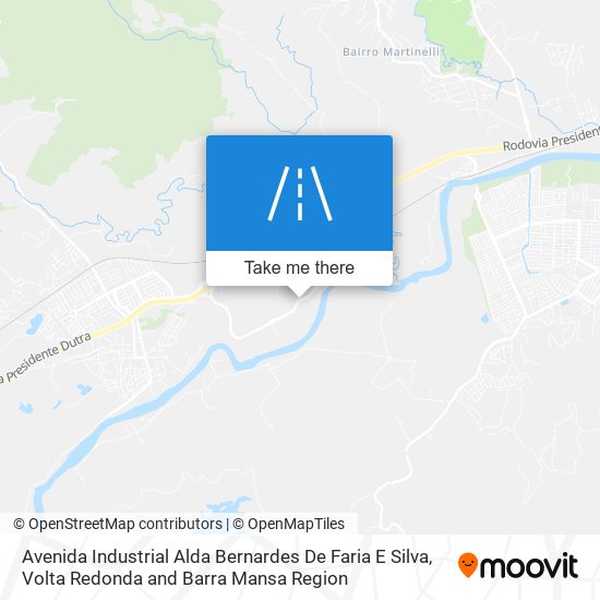 Avenida Industrial Alda Bernardes De Faria E Silva map