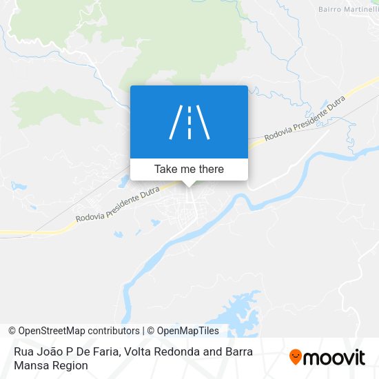 Rua João P De Faria map