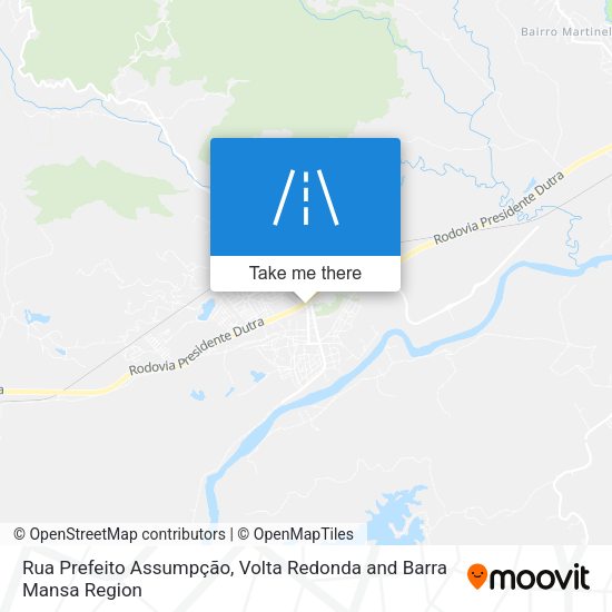 Rua Prefeito Assumpção map