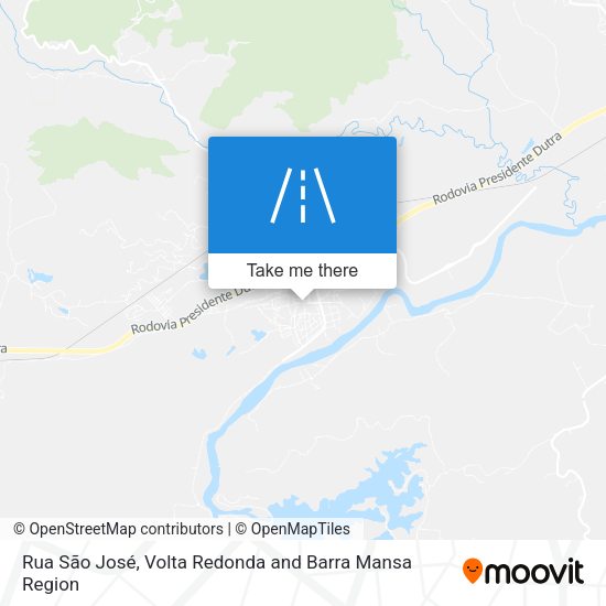Rua São José map