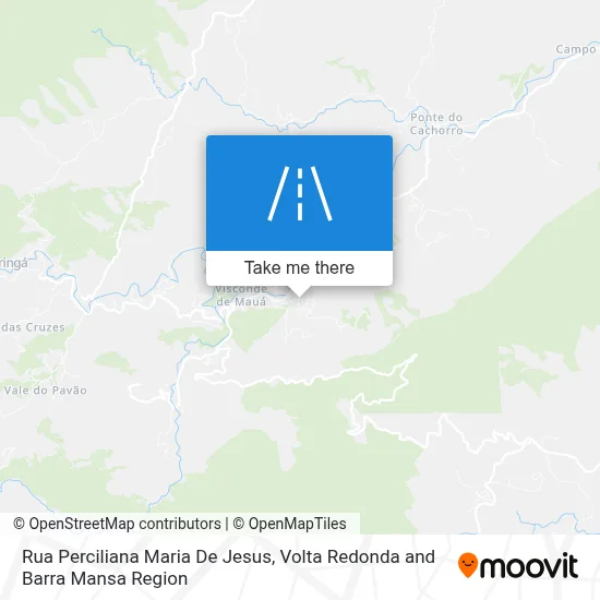 Rua Perciliana Maria De Jesus map