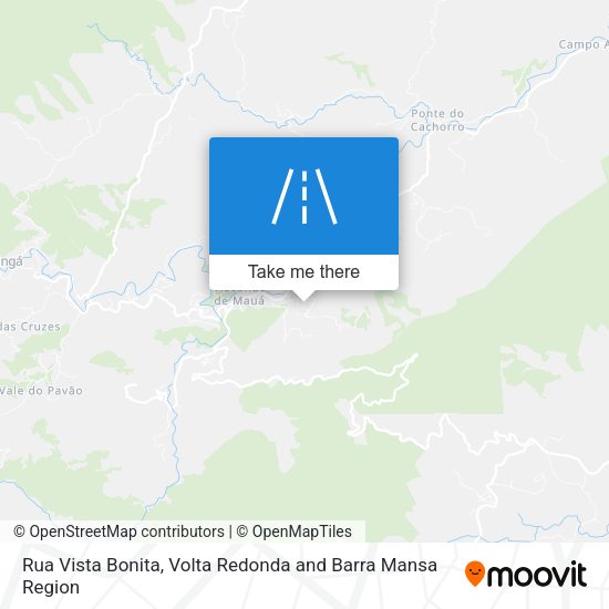 Rua Vista Bonita map