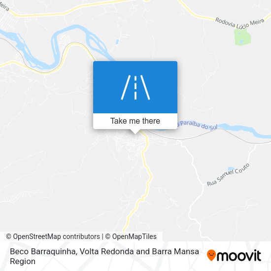 Beco Barraquinha map