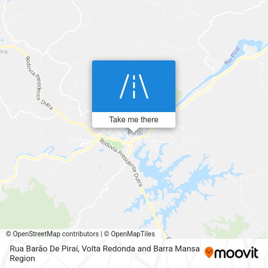 Rua Barão De Piraí map