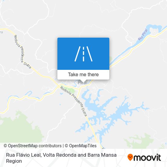 Rua Flávio Leal map