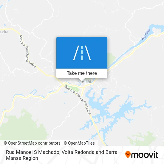 Rua Manoel S Machado map