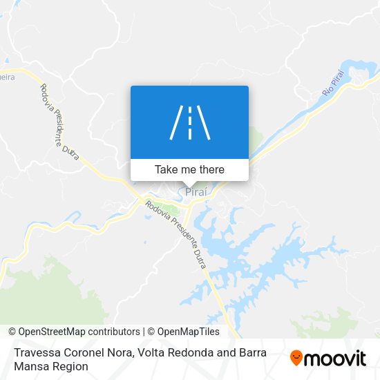 Travessa Coronel Nora map