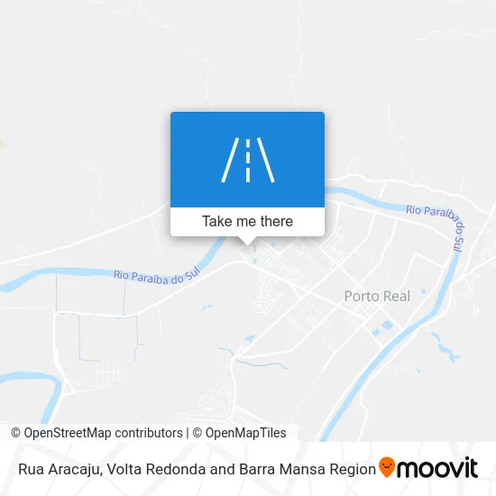 Rua Aracaju map