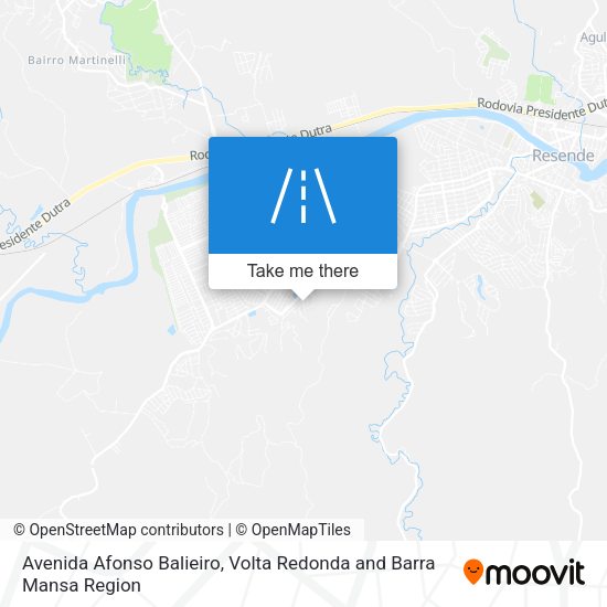 Avenida Afonso Balieiro map