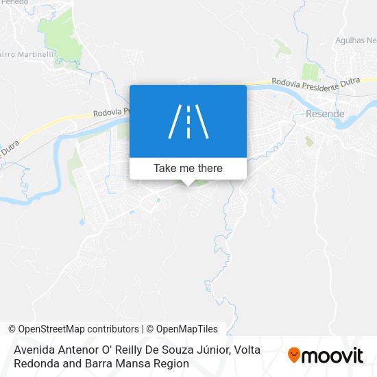 Avenida Antenor O' Reilly De Souza Júnior map