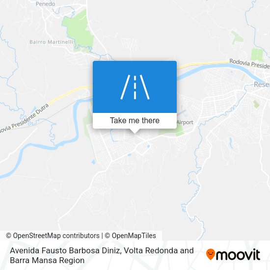 Avenida Fausto Barbosa Diniz map