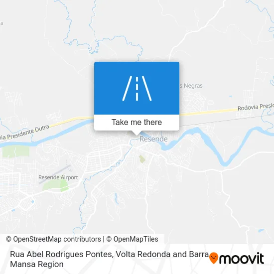 Rua Abel Rodrigues Pontes map