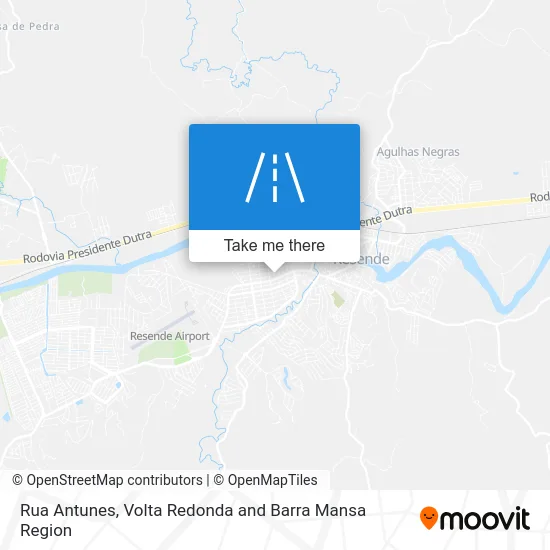 Rua Antunes map