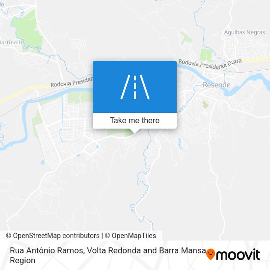 Rua Antônio Ramos map