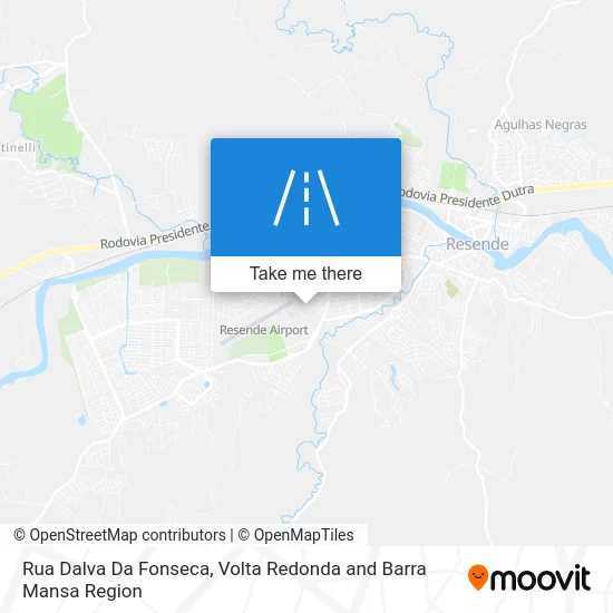 Rua Dalva Da Fonseca map