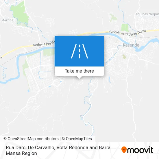 Rua Darci De Carvalho map