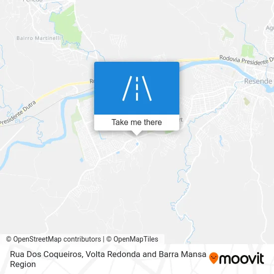 Rua Dos Coqueiros map