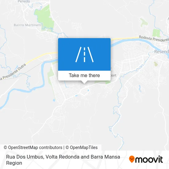 Rua Dos Umbus map