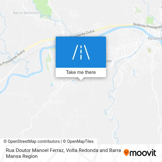 Rua Doutor Manoel Ferraz map