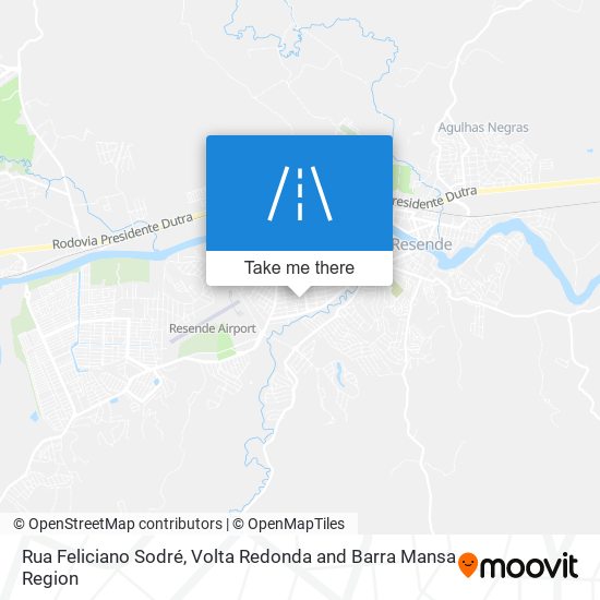 Mapa Rua Feliciano Sodré